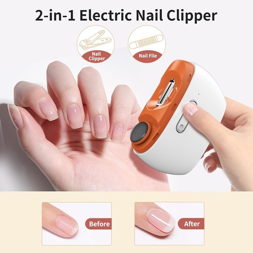 Electric toe nail clippers - toe,