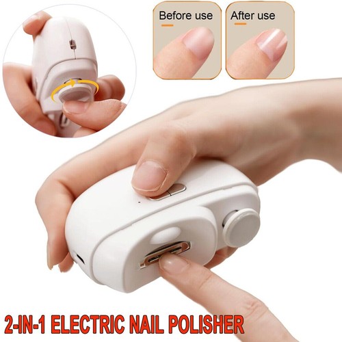 Electric toe nail clippers - nail, for