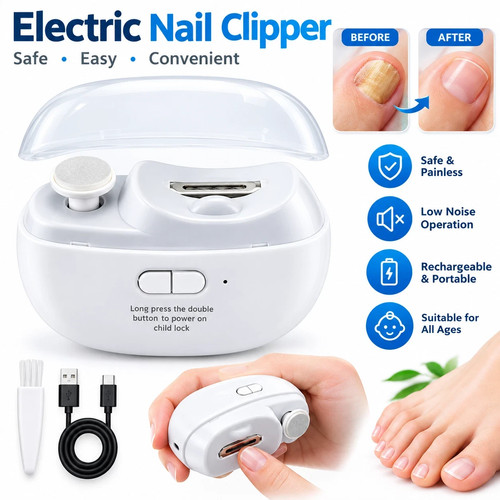 Electric toe nail clippers - electric,