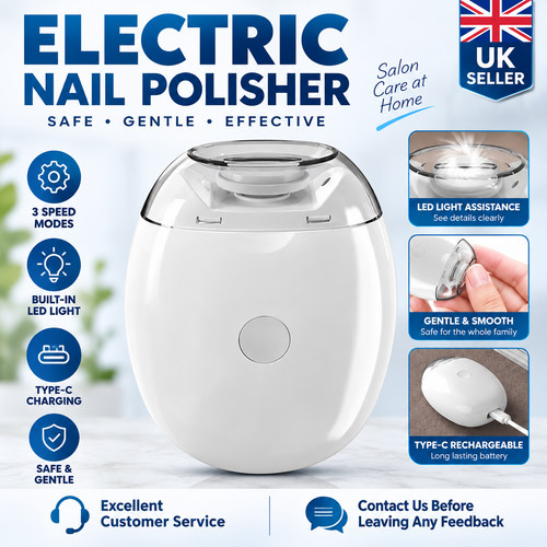Electric toe nail clippers - electric, for