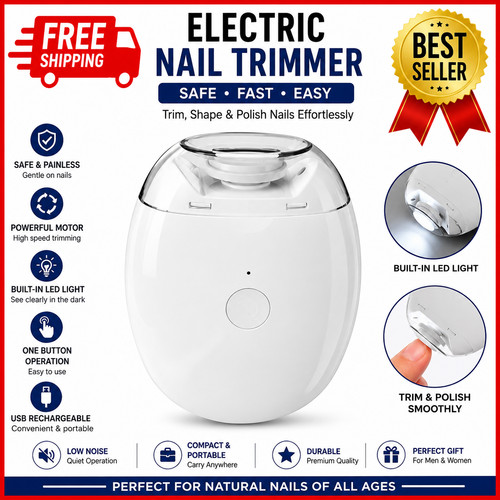 Electric toe nail - nail, for