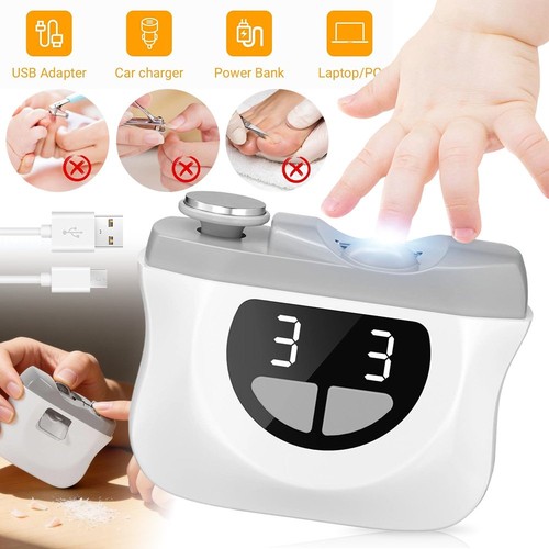 Electric toe nail clippers - nail, for