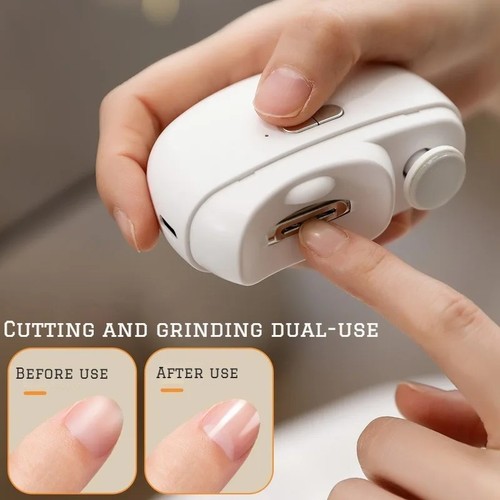 Electric toe nail clippers - electric, for