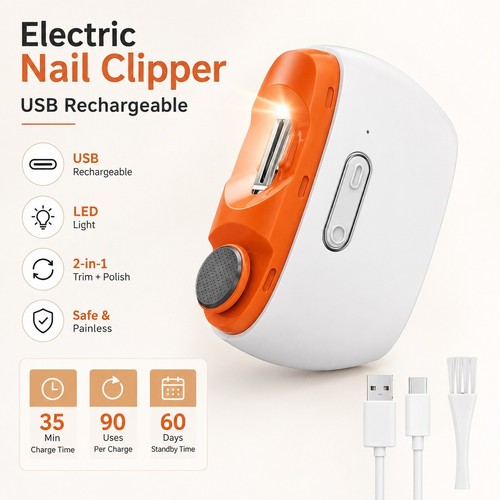 Electric nail clippers - nail,