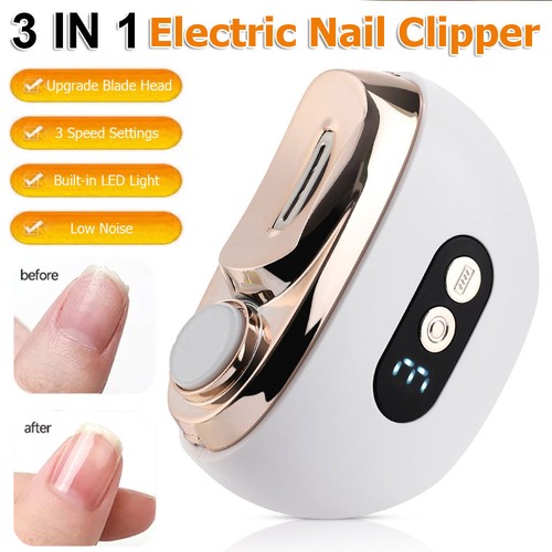 Electric toe nail clippers - toe, for